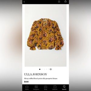 Ulla Johnson Miray Blouse